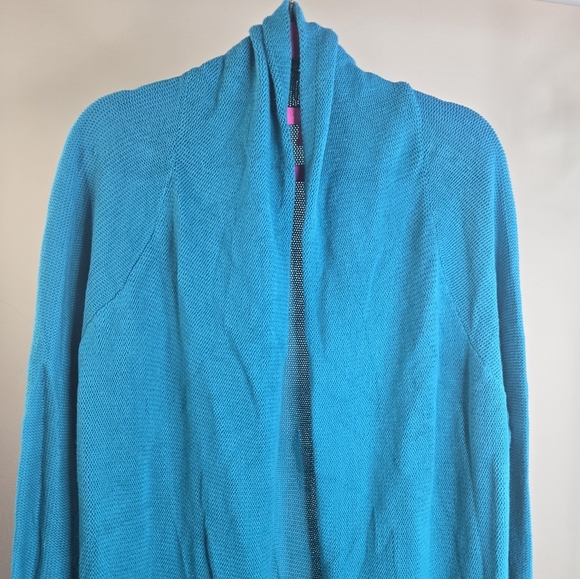 Lilly Pulitzer Tatum Cardigan Sweater Aqua Size Small - Picture 6 of 15
